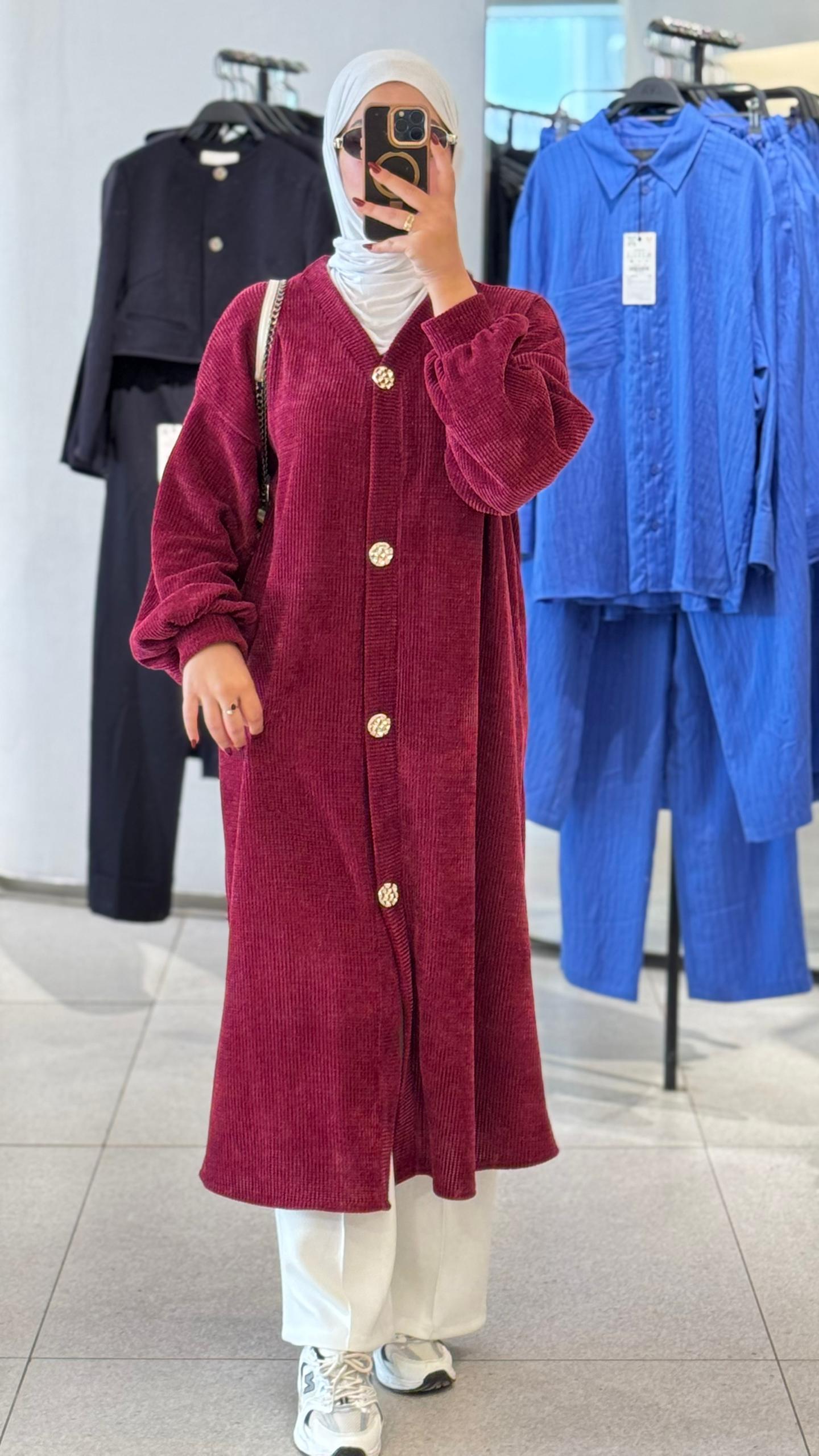 Robe gelt tissu coet